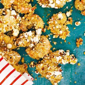 Have a Snacks Party by Yourself and We’ll Guess If You’re a Cat or Dog Person Popcorn chicken