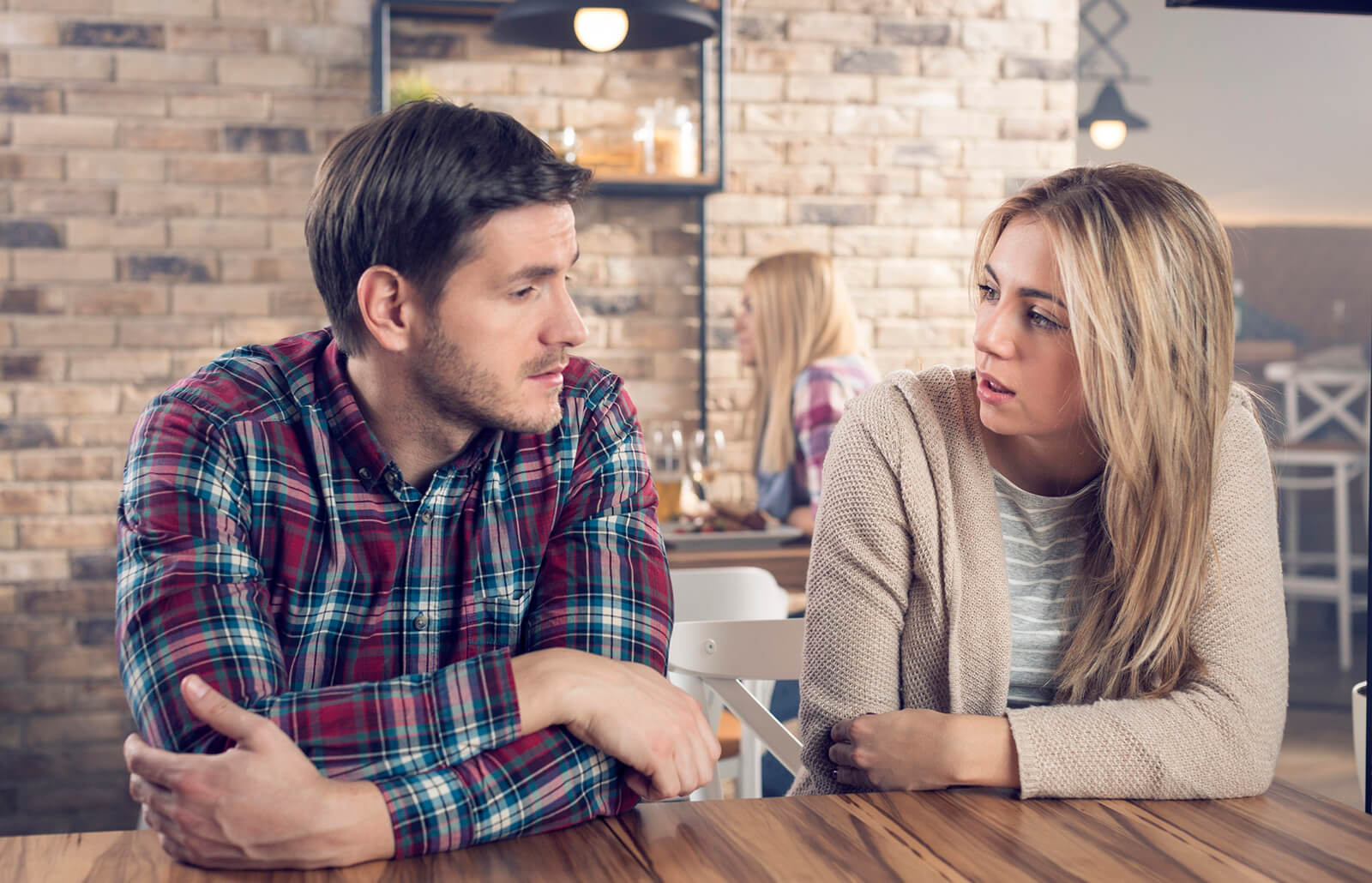 Passing This Word Quiz Means You Have a Larger Vocabulary Than Average Couple Talking Seriously