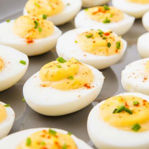 Wanna Know What Job You Are Made For? Pick Some Foods from A to Z to Find Out Deviled eggs