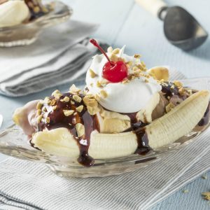 Do You Actually Prefer American or French Desserts? Banana split