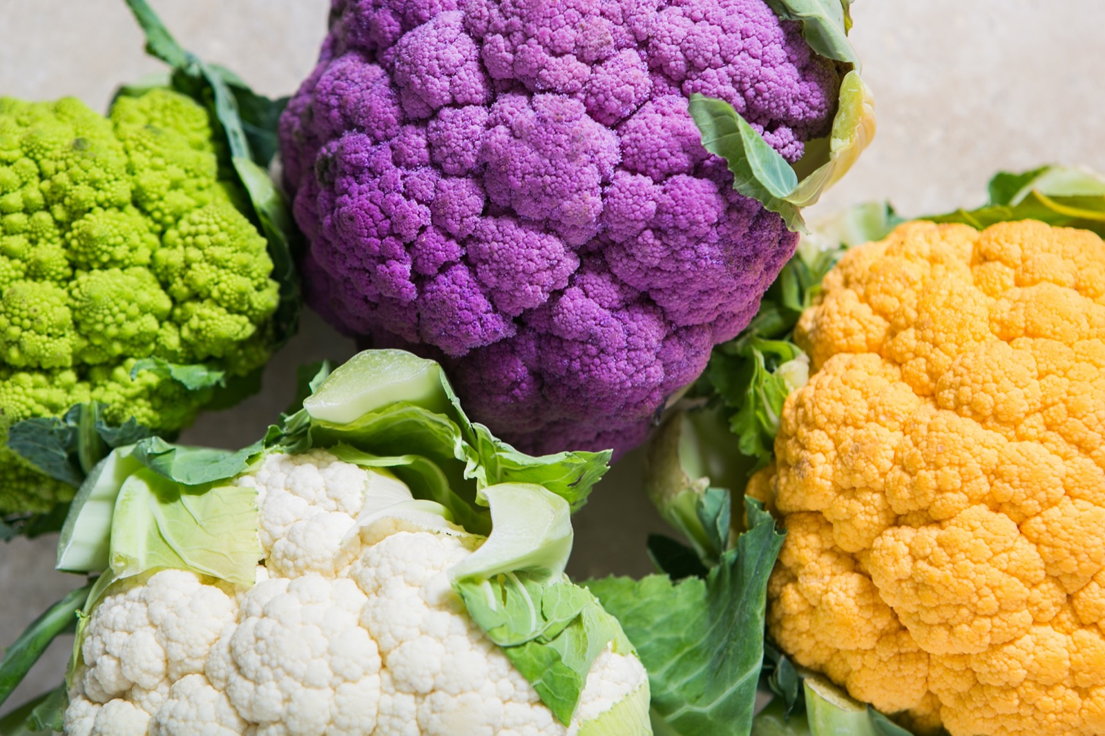🍆 If You’ll Eat at Least 18/25 of These Vegetables, Then You’re Not a Picky Eater Multi Colored Cauliflower