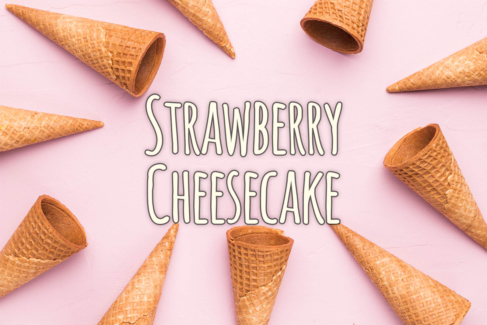🍦 I’m Pretty Sure You Can’t Identify More Than 15/18 of These Ice Cream Flavors Title Strawberry Cheesecake Ice Cream