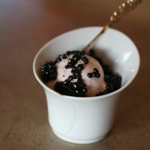 Black Food Halloween Quiz Caviar ice cream