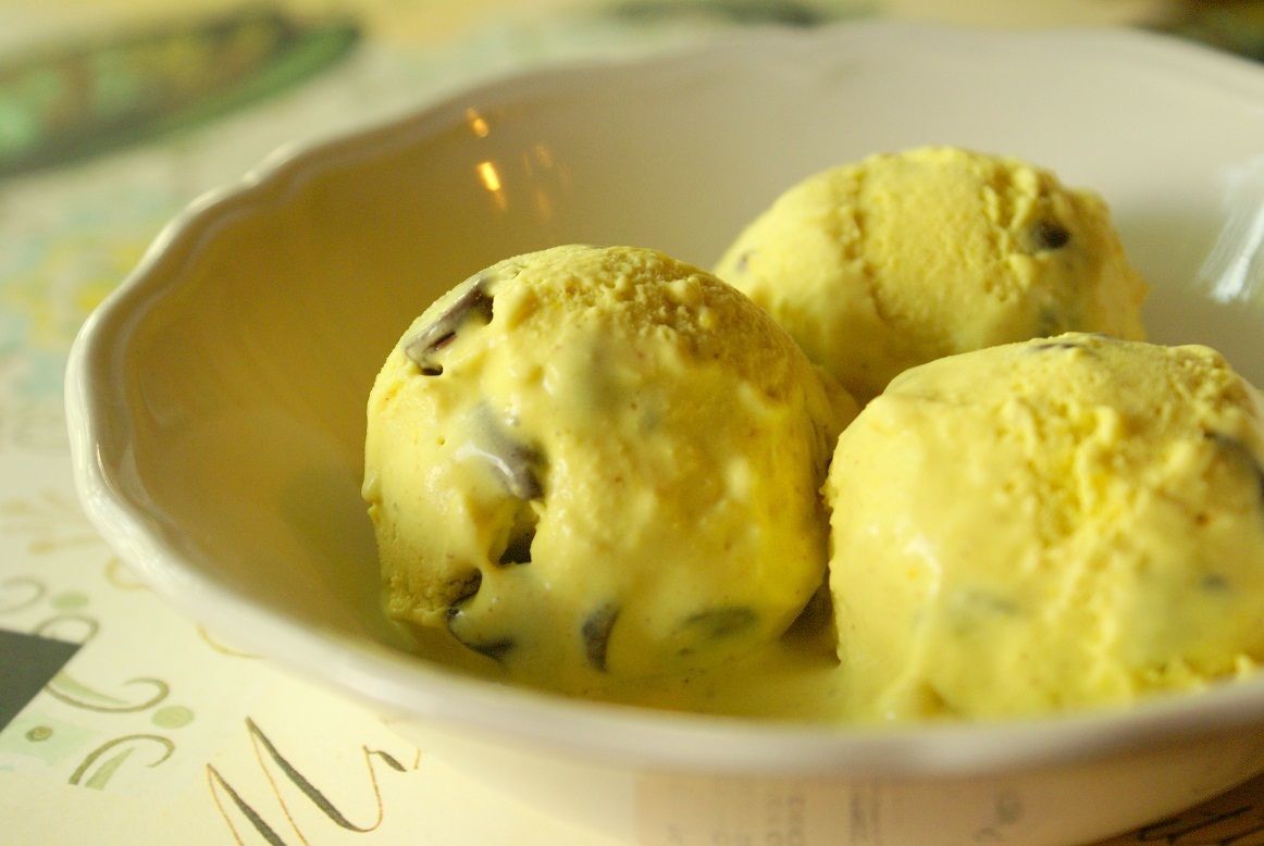 Curry ice cream