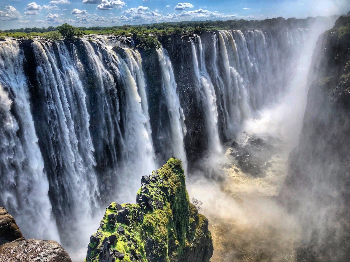 Guess The Country Victoria Falls on the Zambia/Zimbabwe border