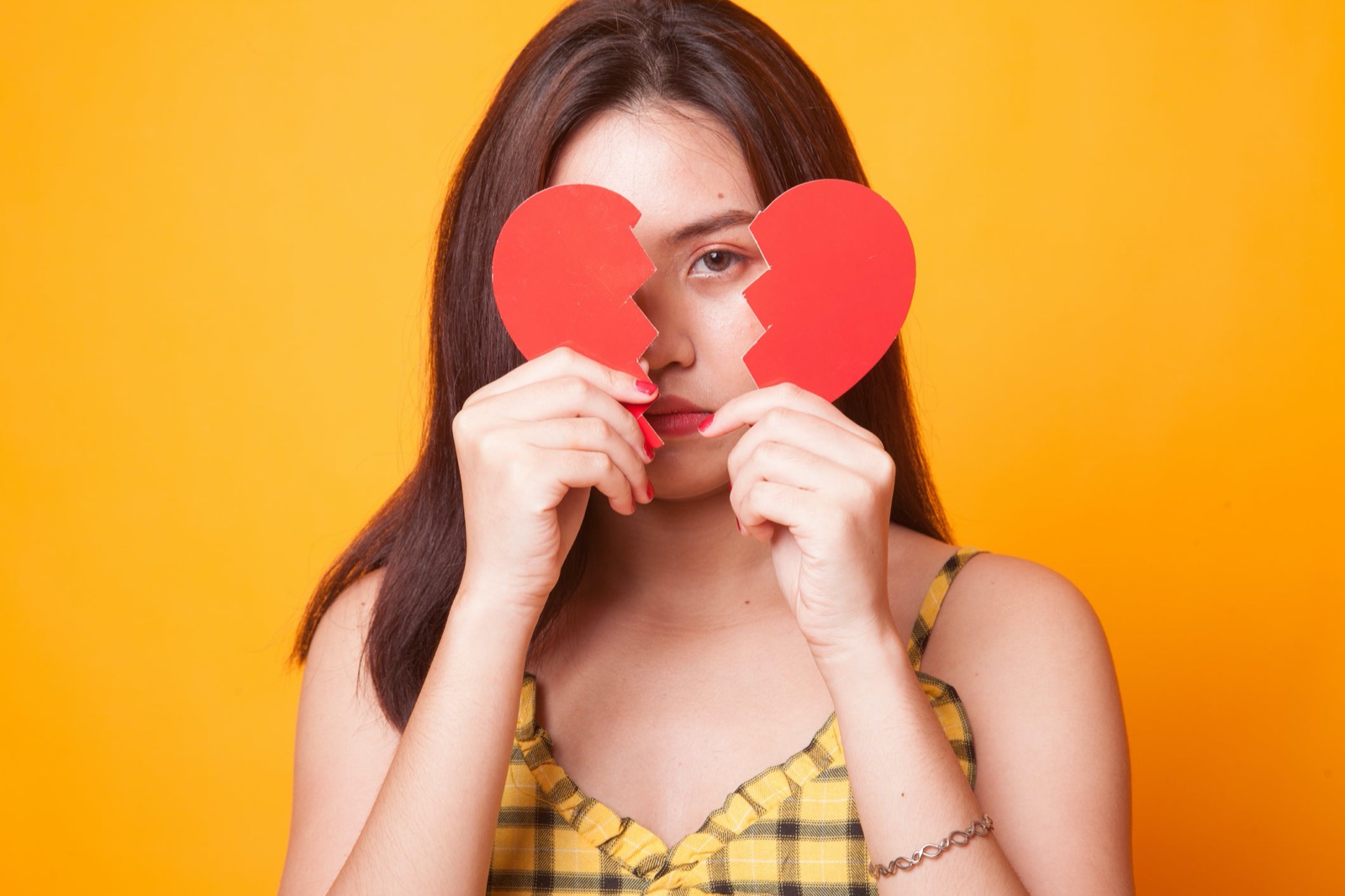 This Quiz Will Reveal Whether or Not You Fall in 💖 Love Easily Broken Hearted Sad Woman