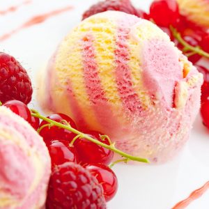 Ice Cream Buffet Quiz🍦: What's Your Foodie Personality Type? Raspberry ice cream