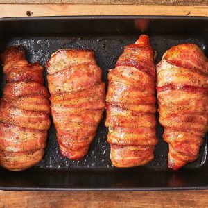 Play This Comfort Food “Would You Rather” to Find Out What State You’re Perfectly Suited for Bacon-wrapped chicken