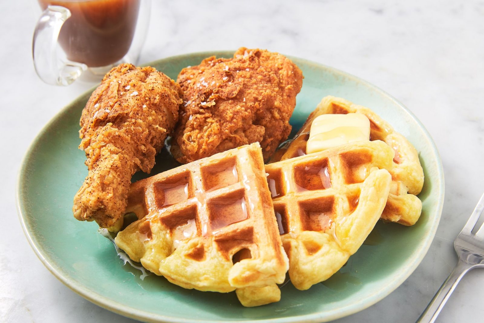 The Food Combos You Love and Hate Will Reveal Your Mental Age Chicken and waffles