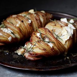 🍴 Design a Menu for Your New Restaurant to Find Out What You Should Have for Dinner Hasselback potatoes