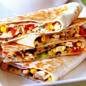 New Year's Food Quiz Quesadillas