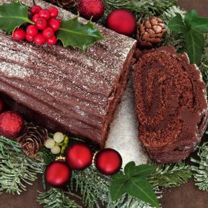 Cake Vibe Quiz Yule log