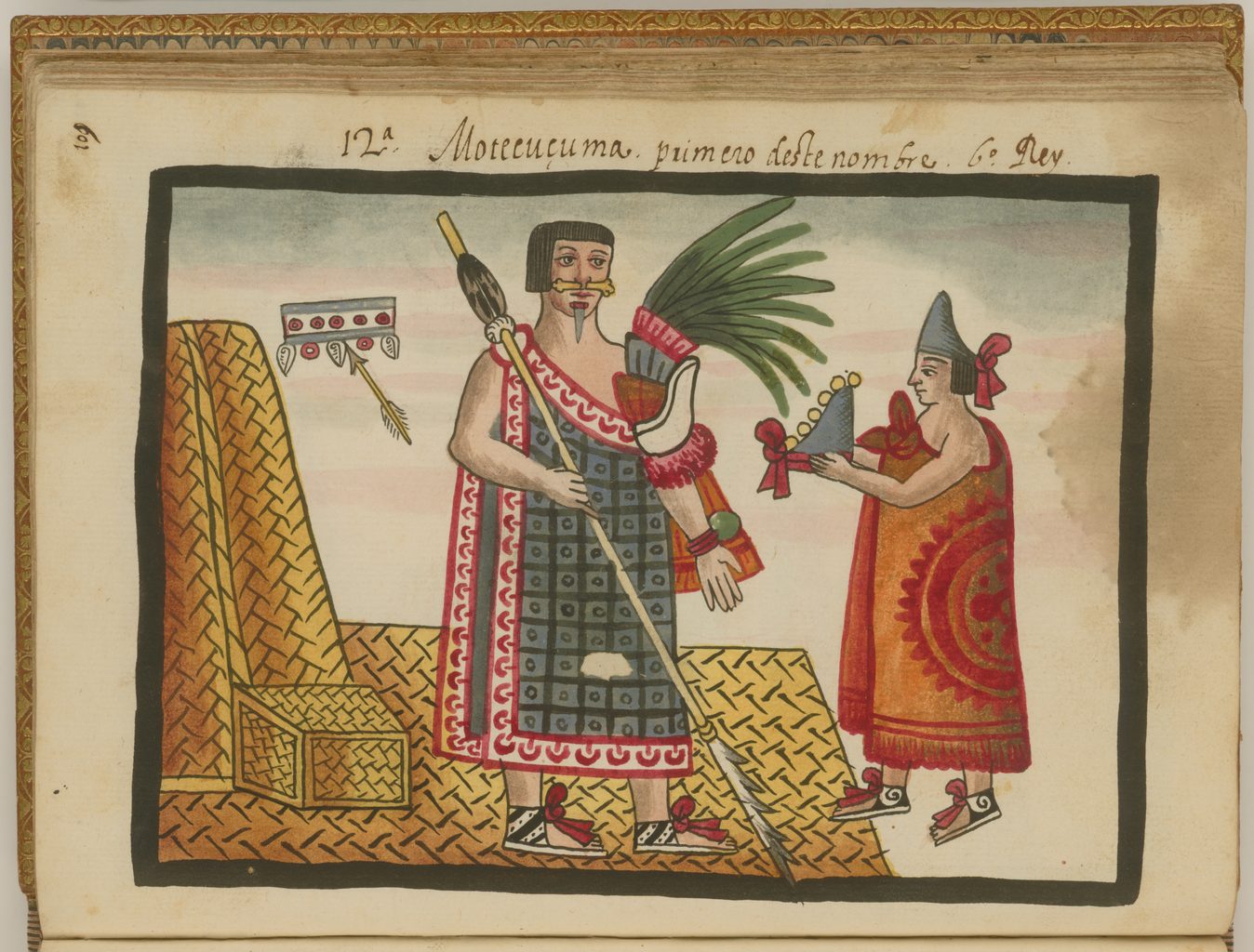 Moctezuma Montezuma Aztec Tenochtitlan