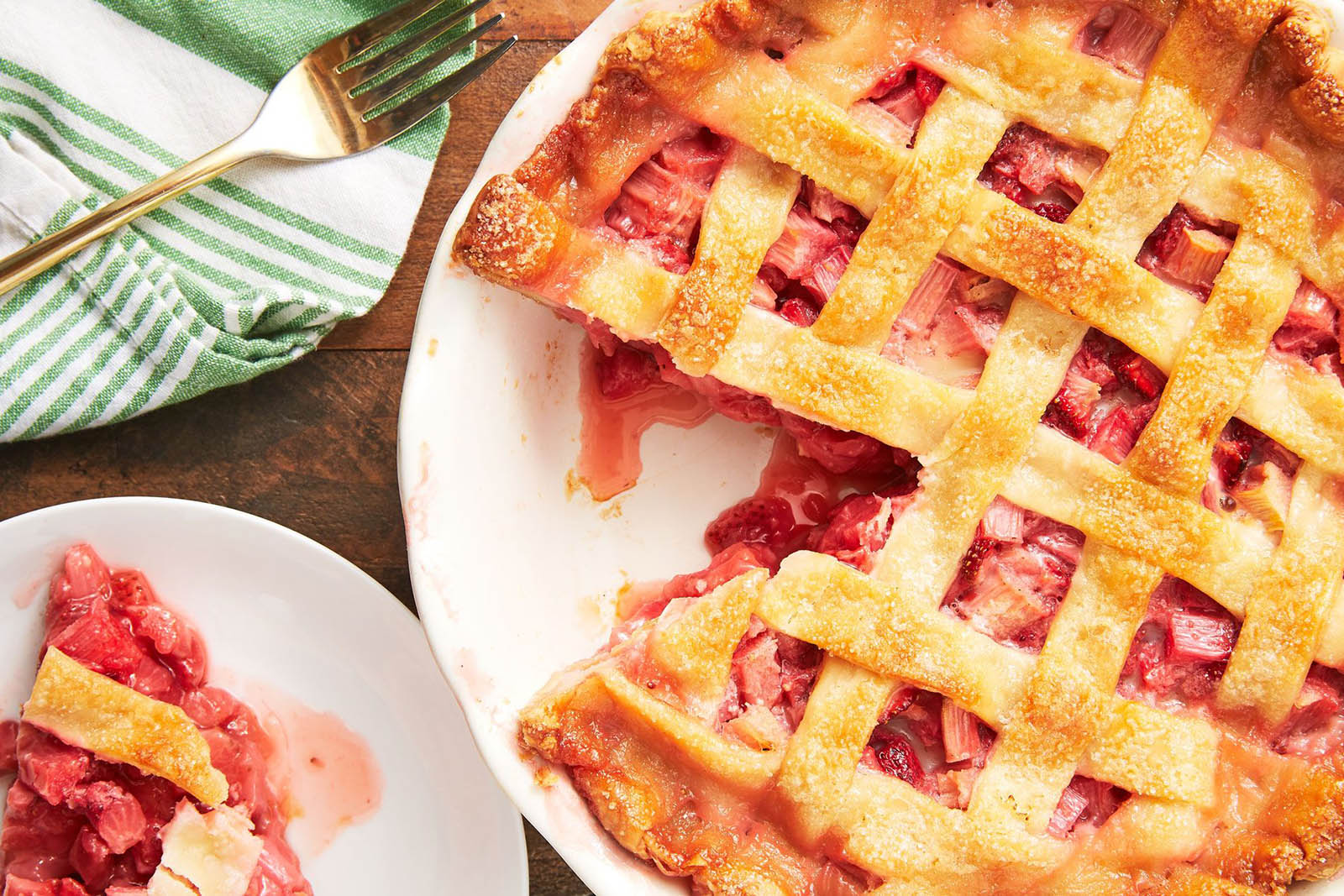 Strawberry Rhubarb Pie