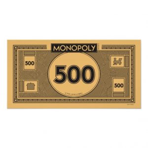 Monopoly Quiz $500