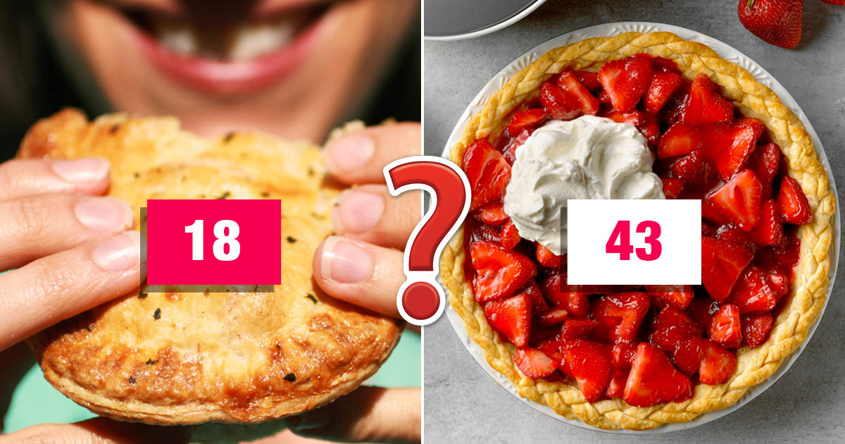 Believe It or Not, This Pie Quiz Will Reveal Your Age