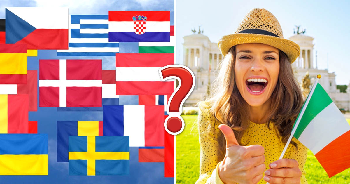 Test your geography knowledge - Europe: flags quiz