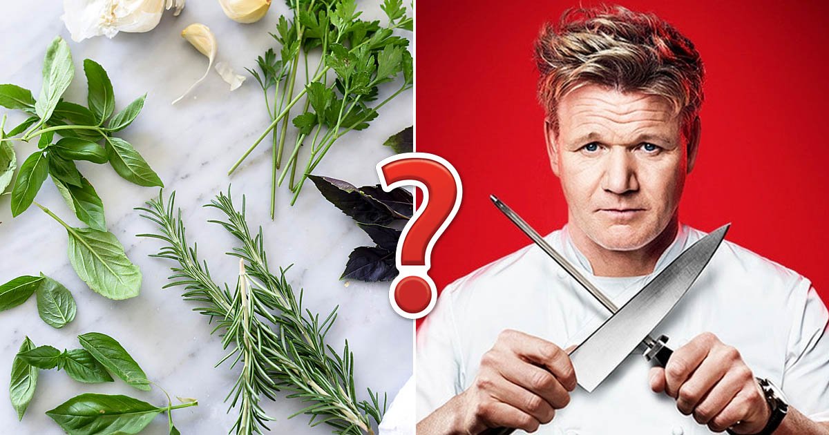 If You Can Identify 12 of Herbs, You're a Legit Chef Quiz