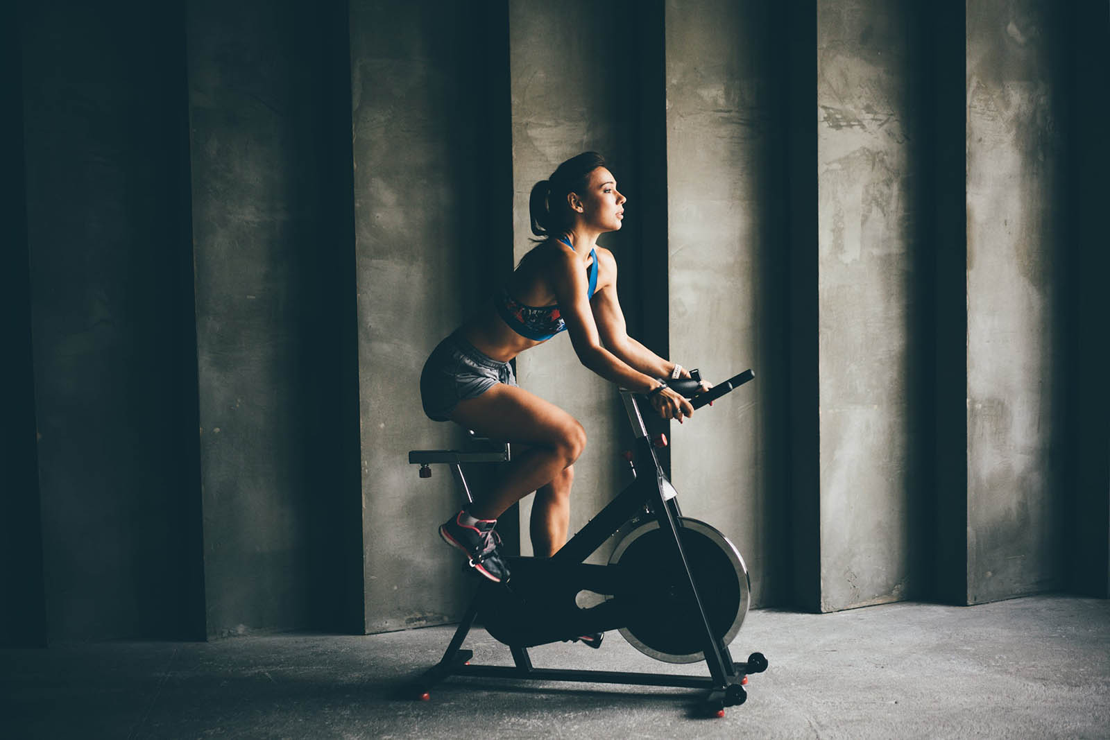 We Know How Relaxed You Are Based on the Self-Care Activities You’ve Done Recently Sporty Woman Cycling Exercise Bike Workout