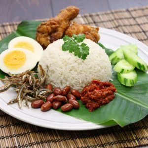 Go on a Food Adventure Around the World and My Quiz Algorithm Will Calculate Your Generation Nasi lemak (rice cooked in coconut milk)