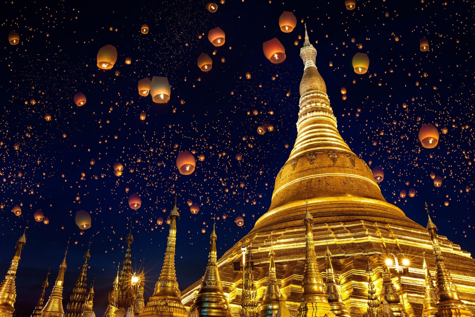 This Geography Quiz Is 🌈 Full of Color – Can You Pass It With Flying Colors? Shwedagon Pagoda