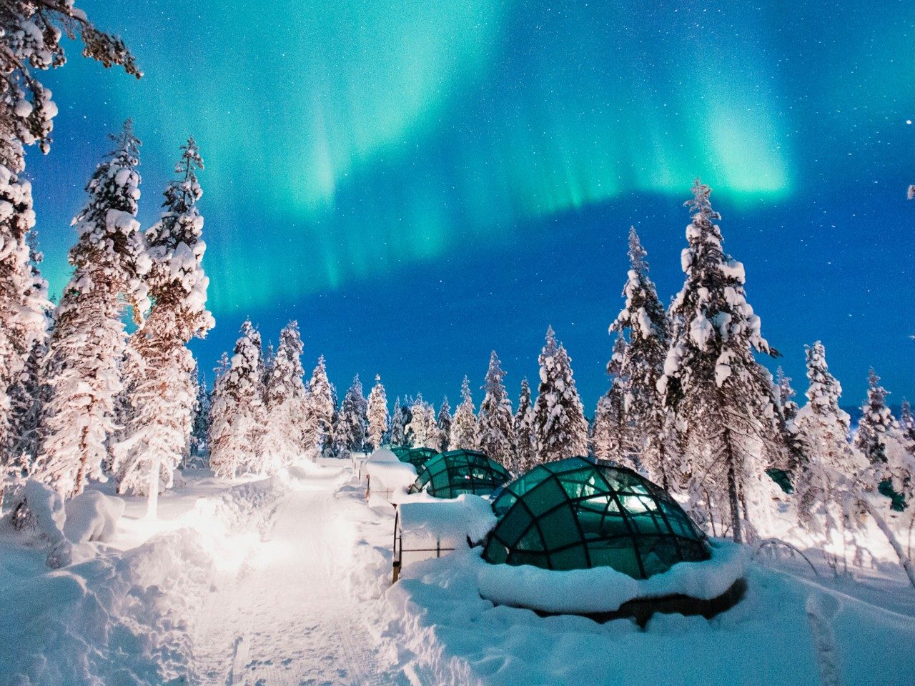 I Bet You Can’t Get 14/18 on This Geography Quiz Aurora Glass Cabins, Finland