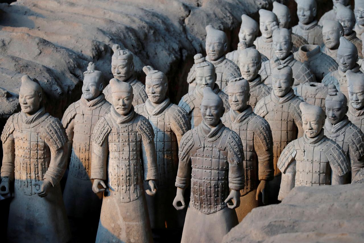 🗽 Can You Match These Famous Statues to Their Locations? Terracotta Army Museum, Xi'an, China