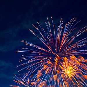 What Christmas Dessert Are You? Quiz Watching fireworks in the city