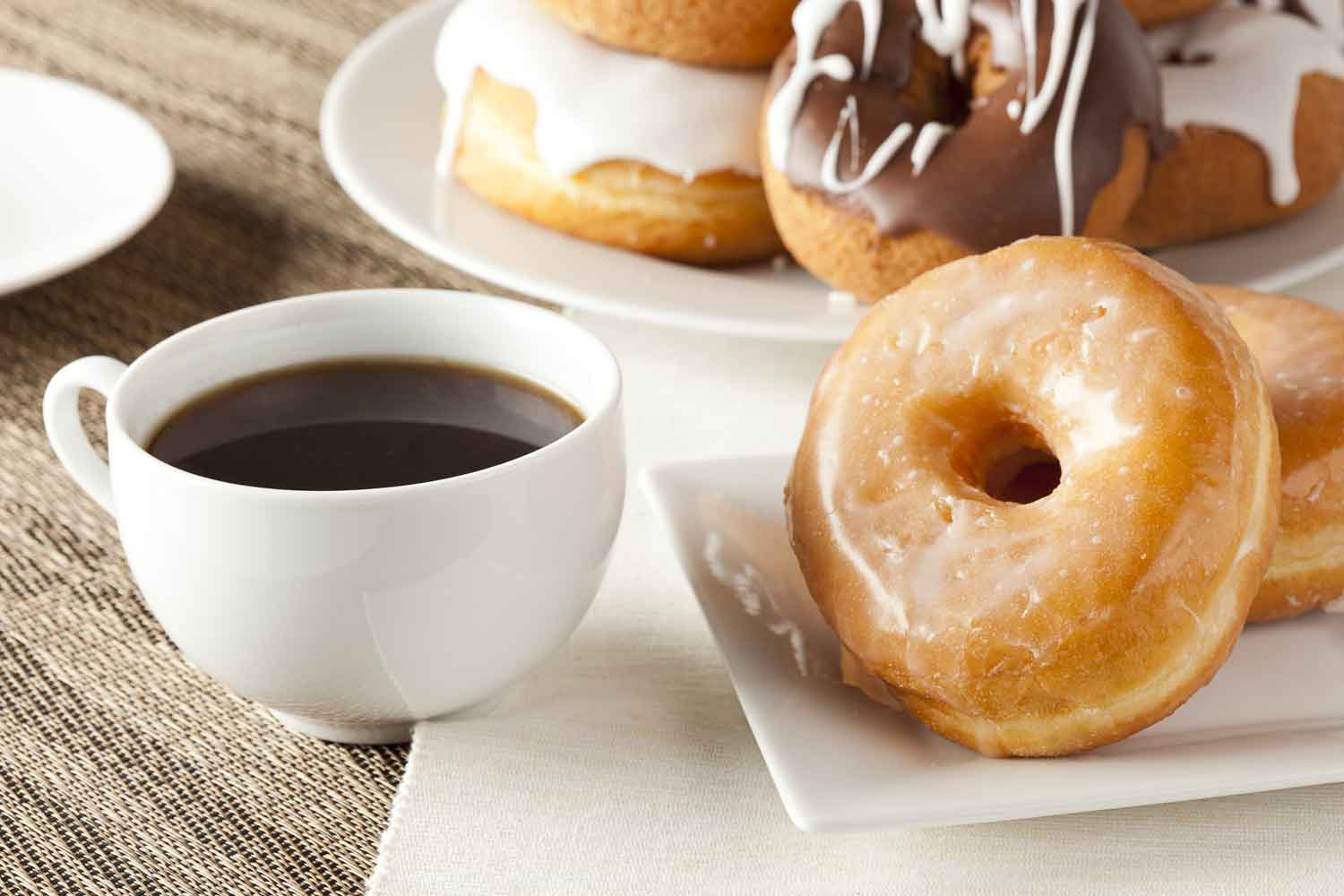 The Food Combos You Love and Hate Will Reveal Your Mental Age Coffee And Doughnuts