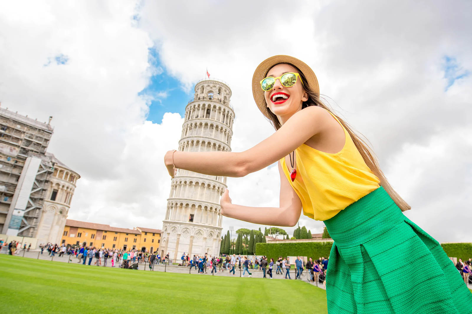 If You Can Score More Than 18 on This Famous Landmarks Quiz, You Probably Know All About the World Leaning Tower Of Pisa Tourist Travel, Italy