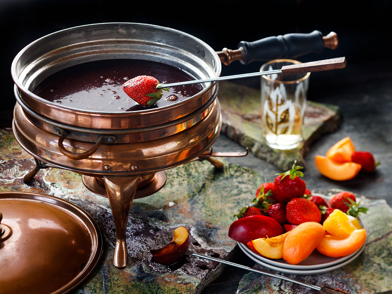 What C Drink Are You? Chocolate fondue
