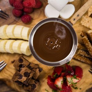 Eat a TON of Your 🍩 Favorite Foods If You Want Us to Tell Your Fortune 🥠 Chocolate fondue