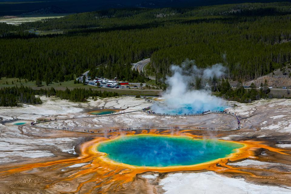 Only People Who Consider Themselves Overachievers Can Get 12/15 on This General Knowledge Quiz The Grand Prismatic Spring, Yellowstone National Park Caldera, Wyoming