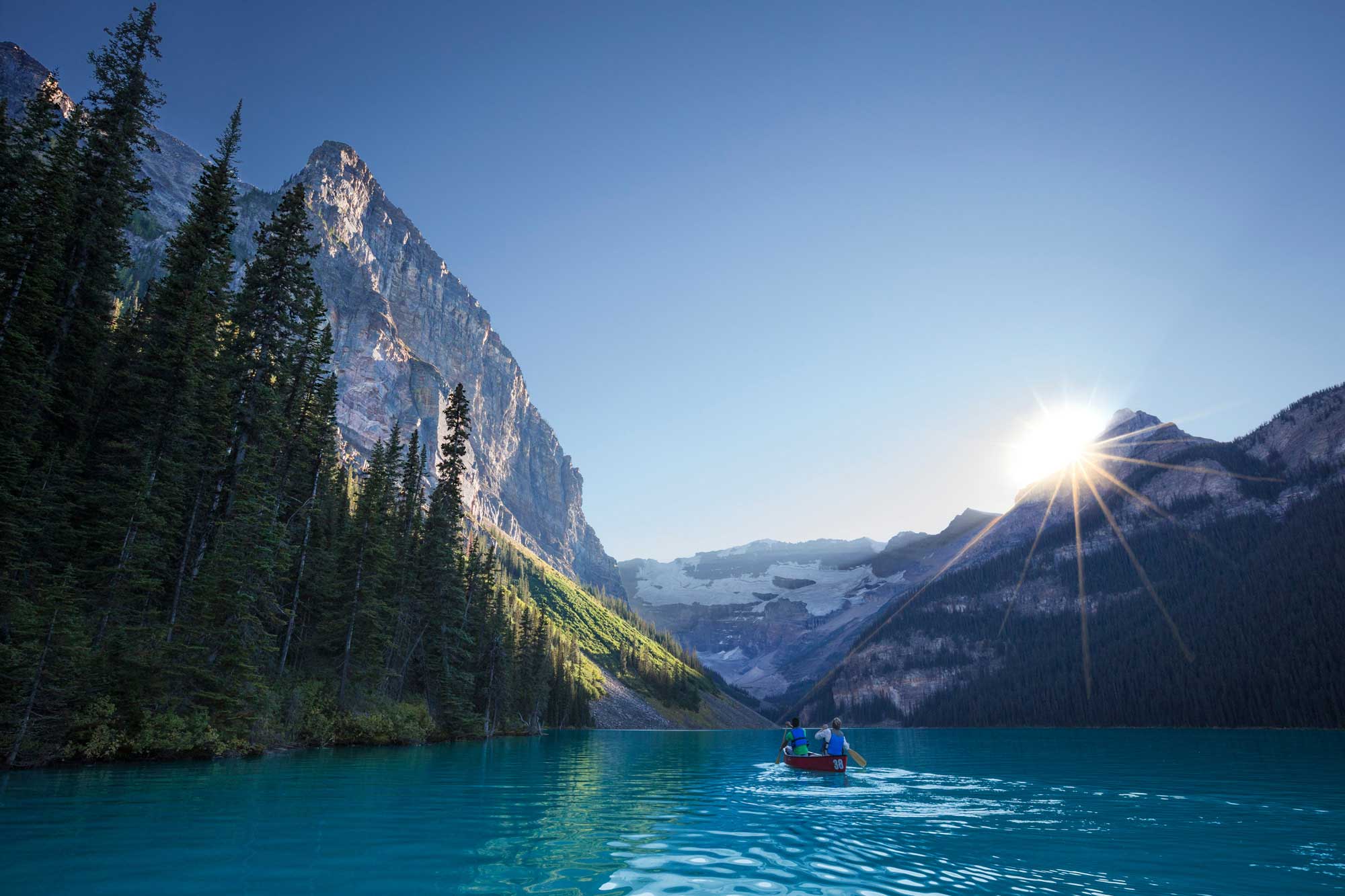If You Get 14 on This Biggest Around World Quiz, Congratulations, You Have Big Brain Lake Louise Canoeing Banff National Park, Alberta, Canada