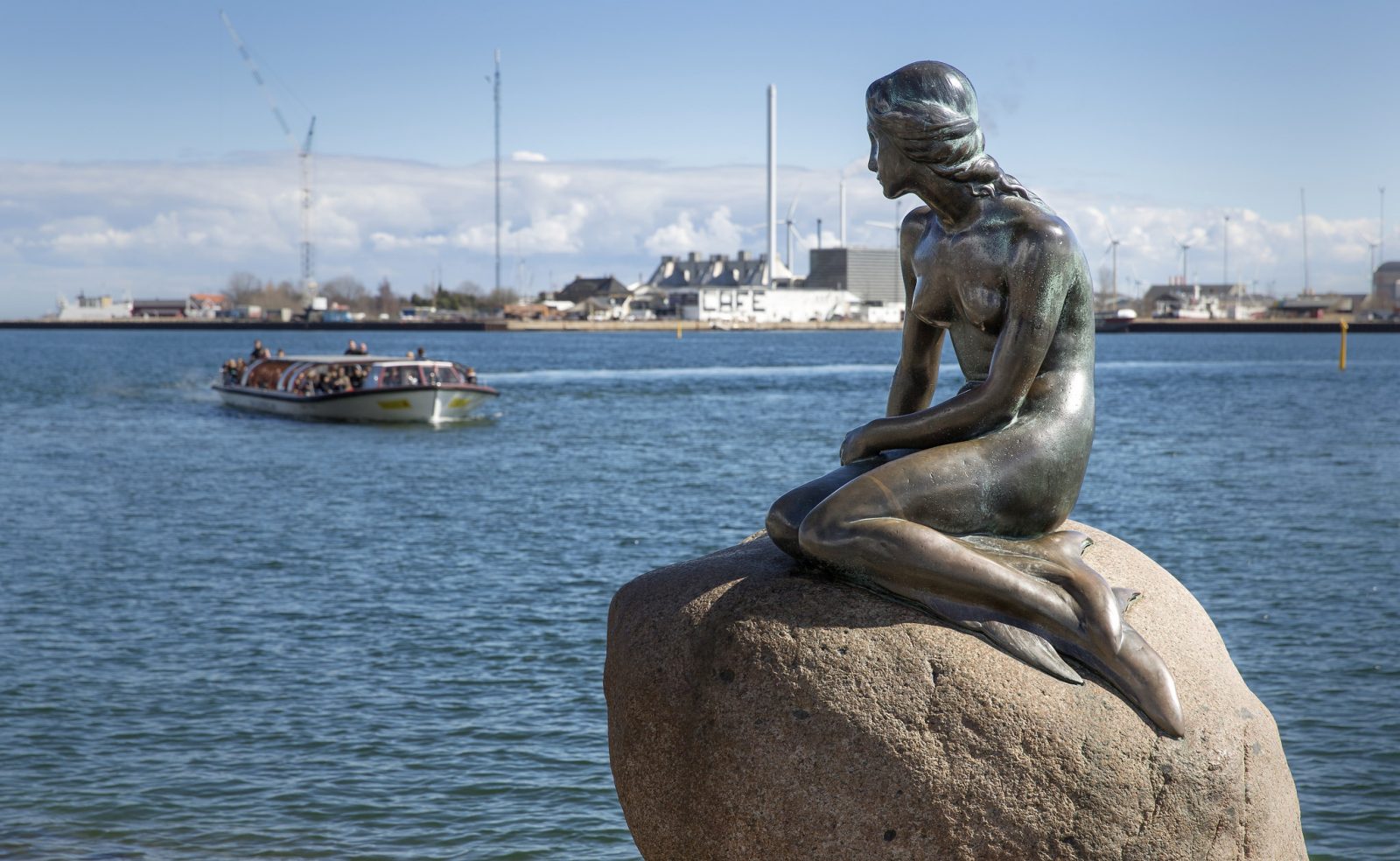 🗽 Can You Match These Famous Statues to Their Locations? The Little Mermaid Statue In Copenhagen, Denmark