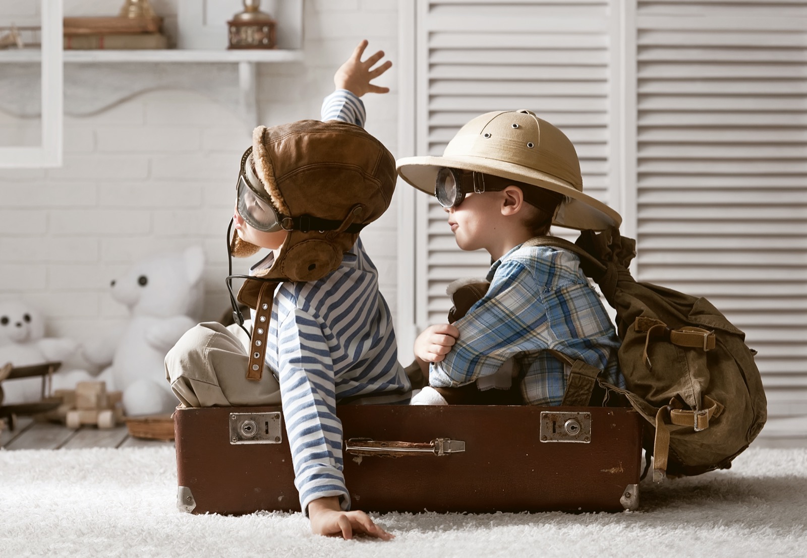 Maybe True, Maybe Not! Do You Know Which Of These Statements Is True? 2 Two Kids Adventurer Explorer Travel aviator pilot childhood