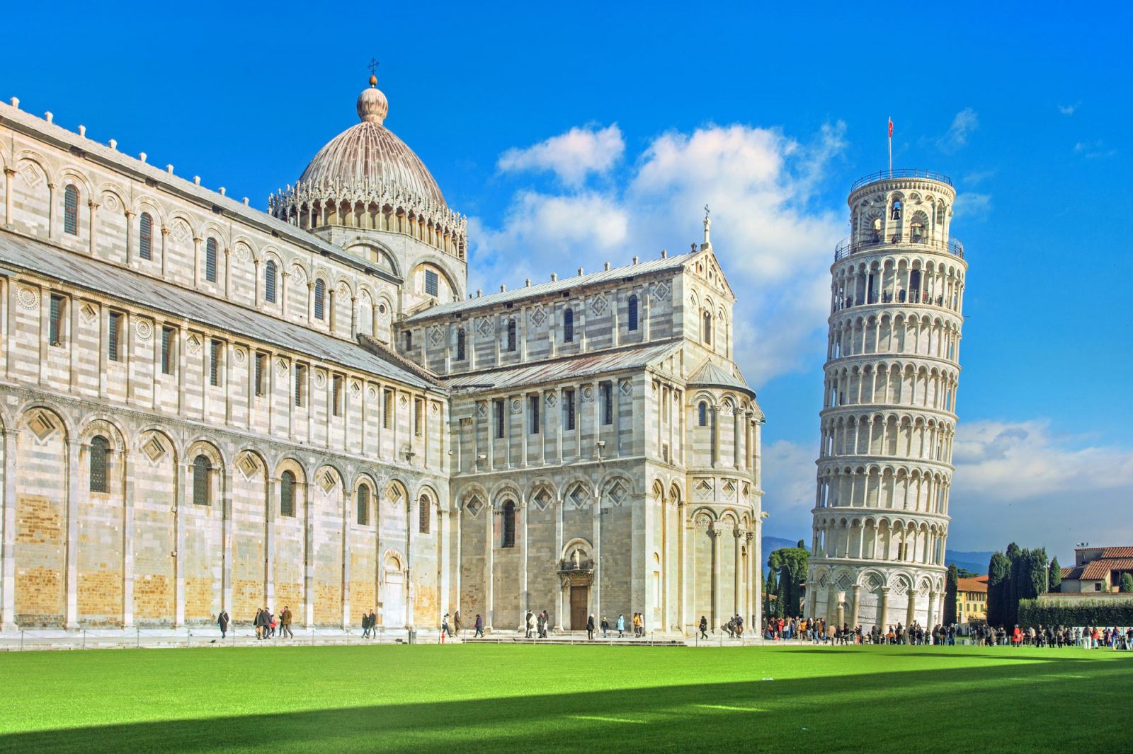 Second Most Famous Sights Leaning Tower Of Pisa, Italy