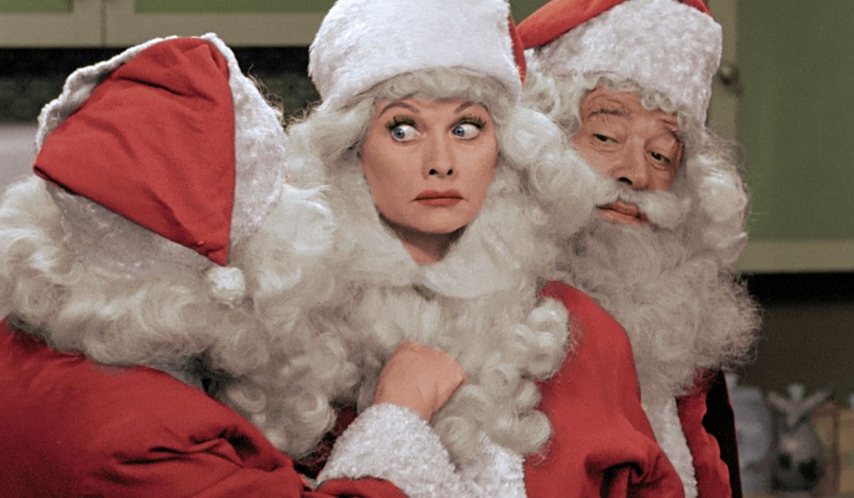I Love Lucy Christmas Santa