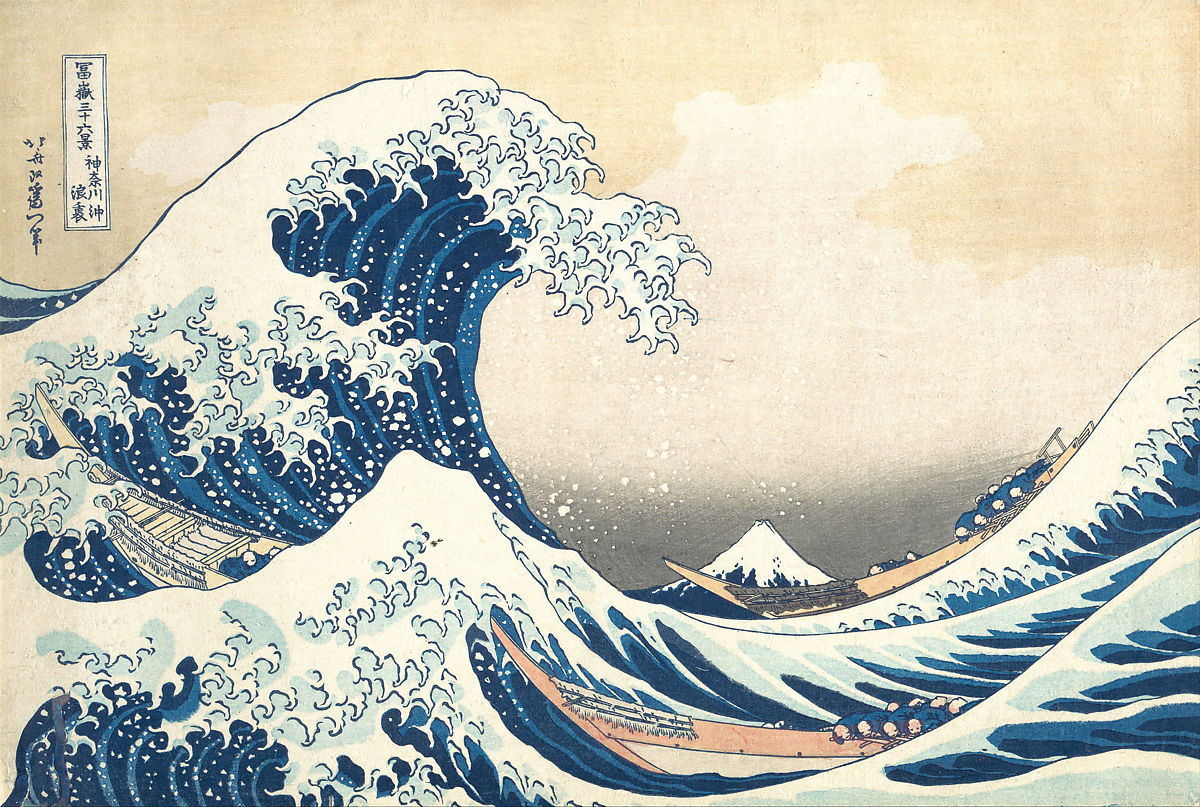 Sea Trivia The Great Wave off Kanagawa by Katsushika Hokusai