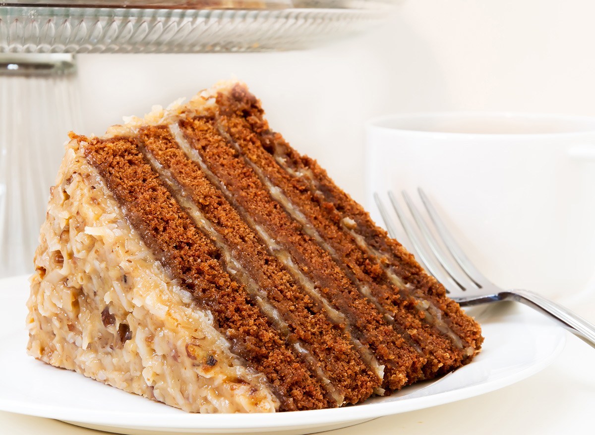 Eat Food for Each Letter & We'll Reveal Your Mental Age Quiz German Chocolate Cake