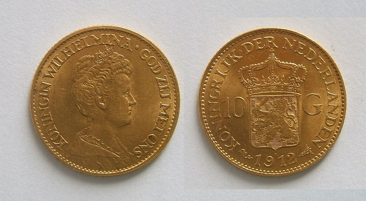 1200px Dutch Coin 10 Guilders 1912