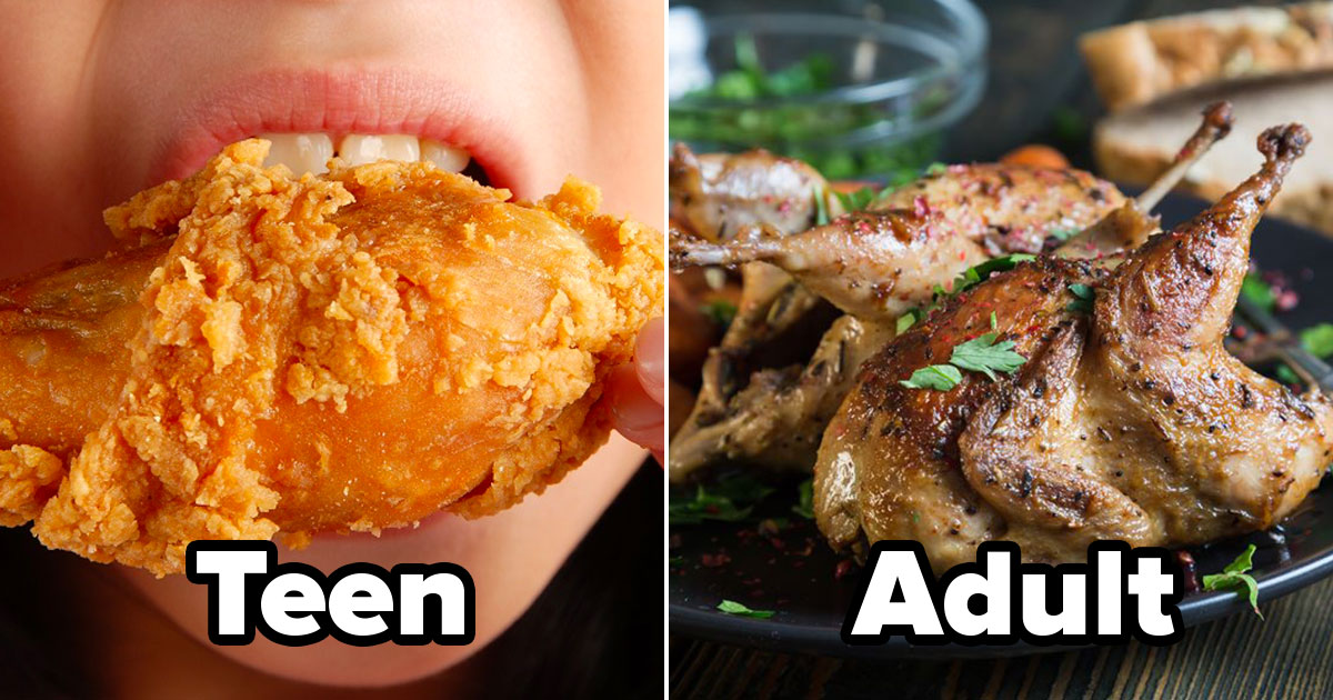 Eat Food for Each Letter & We'll Reveal Your Mental Age Quiz