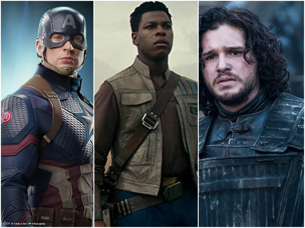 You got: Captain America, Finn and Jon Snow! Which Marvel/Star Wars/Game of Thrones Hybrid Character Are You?