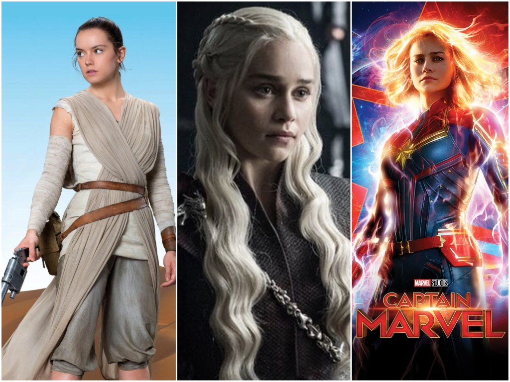 You got: Rey, Daenerys and Captain Marvel! Which Marvel/Star Wars/Game of Thrones Hybrid Character Are You?