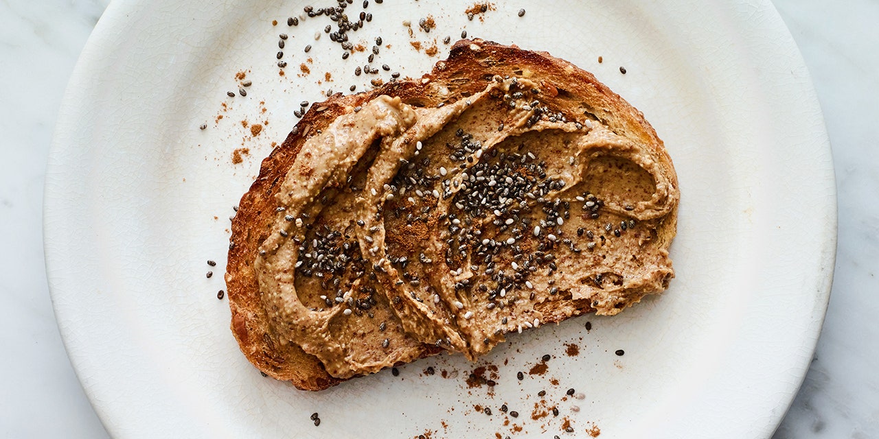 🥖 If You Would Eat 20/25 of These Toppings on Toast, You’re an Adventurous Eater Chia Seed Almond Butter Toast