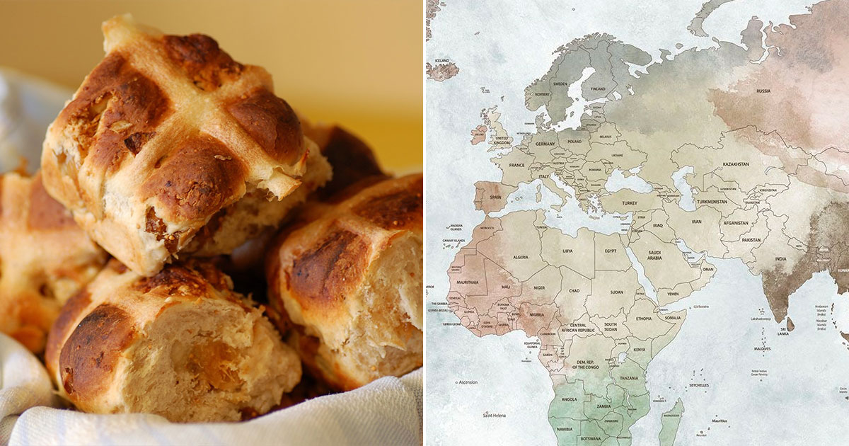🥐 Here Are 24 Baked Treats from Around the World – Can You Find Them on the Map?