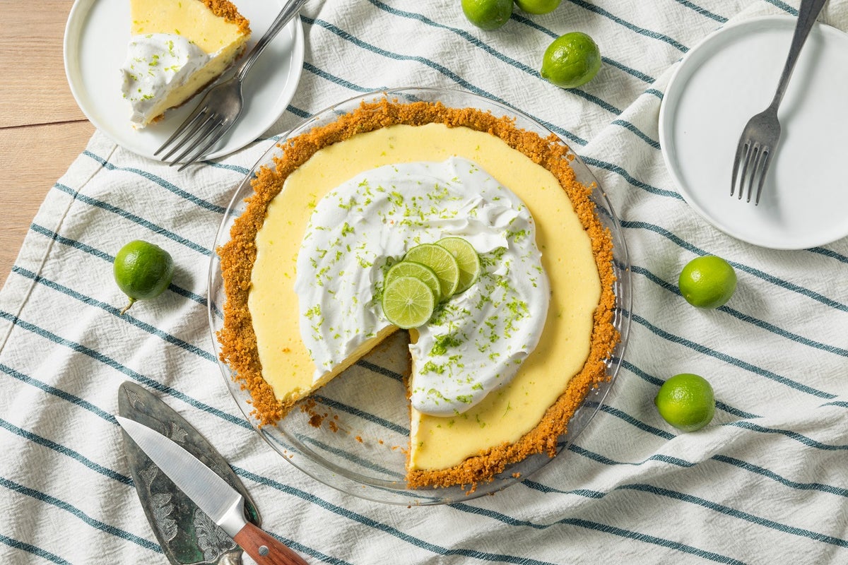 Share Some Dishes With These Celebs and We’ll Reveal Your Celeb Doppelgänger Key lime pie