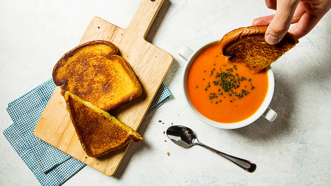 Celebrity Couple Food Quiz Grilled Cheese And Tomato Soup