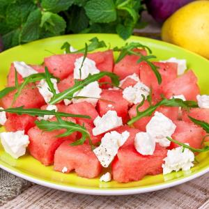 Fruity Foods Guess My Age Quiz Watermelon and feta salad