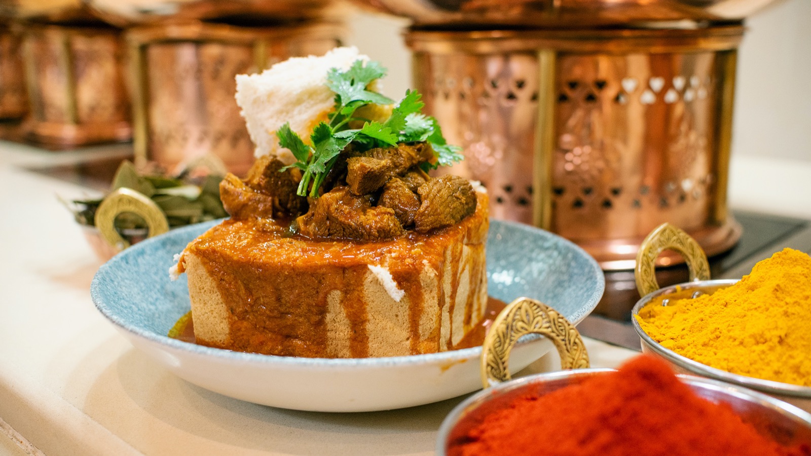 Bunny chow from South Africa